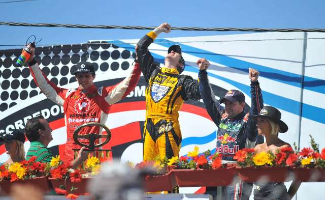 Podio de Fontana en el TC