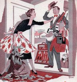 Ojo con los vendedores domiciliarios