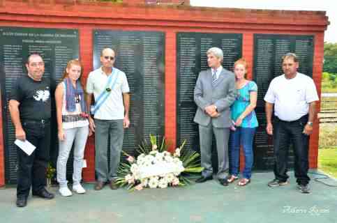 Emotivo acto por Malvinas