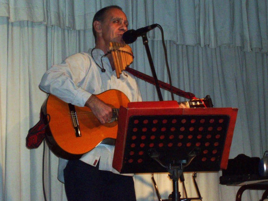 Luis Dalera y su música en La Cumbre