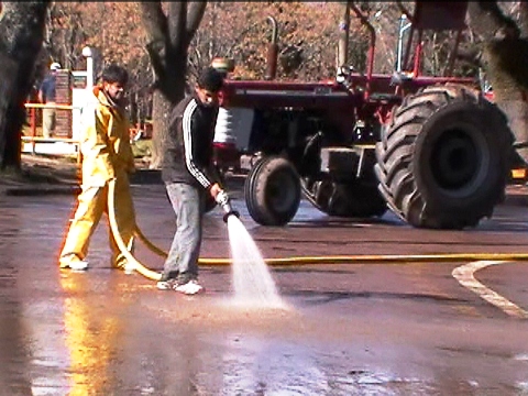 Ya se limpió el Balneario