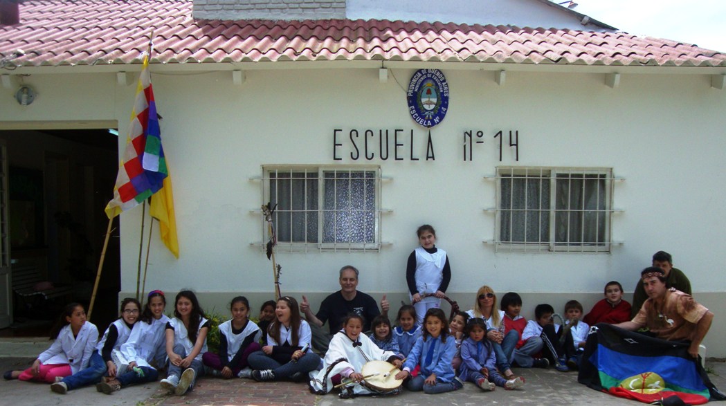 Cultura Itinerante visitó la escuela de La Nélida