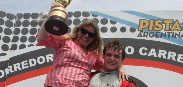 Juan Cruz llegó al podio en TC Pista Mouras