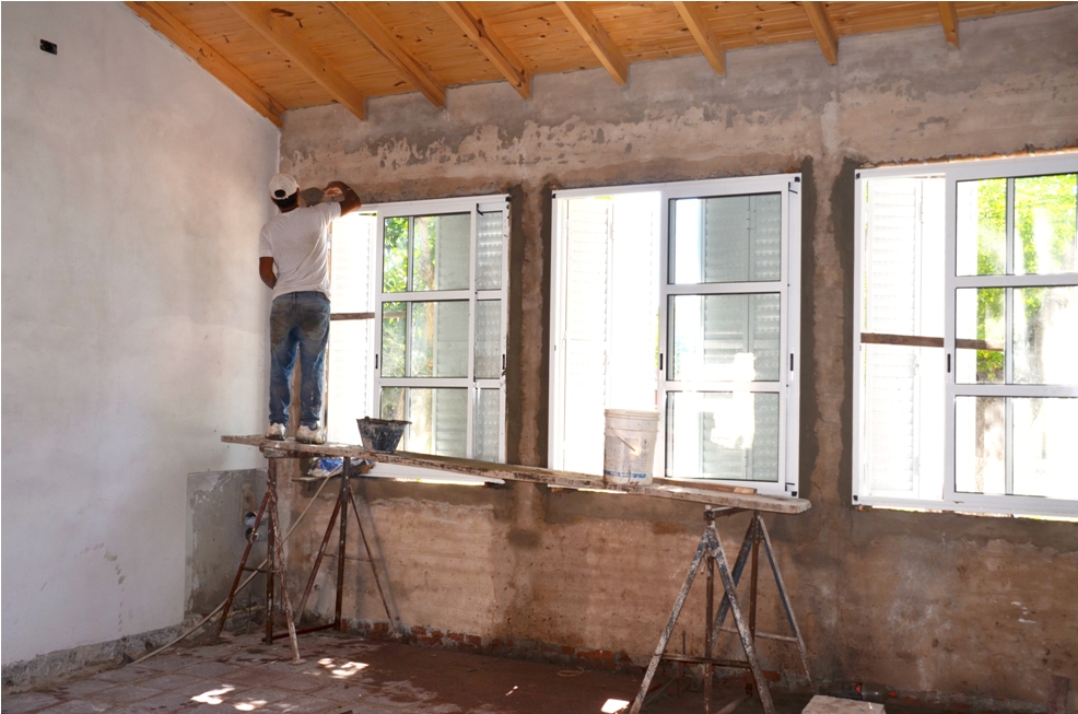 Se están terminando las nuevas aulas de la Escuela de Todd