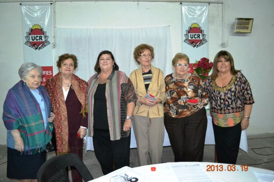 La UCR distinguió a mujeres radicales