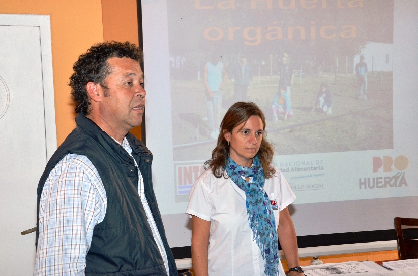 Se dictó el Programa Pro-Huerta en el Centro Cultural