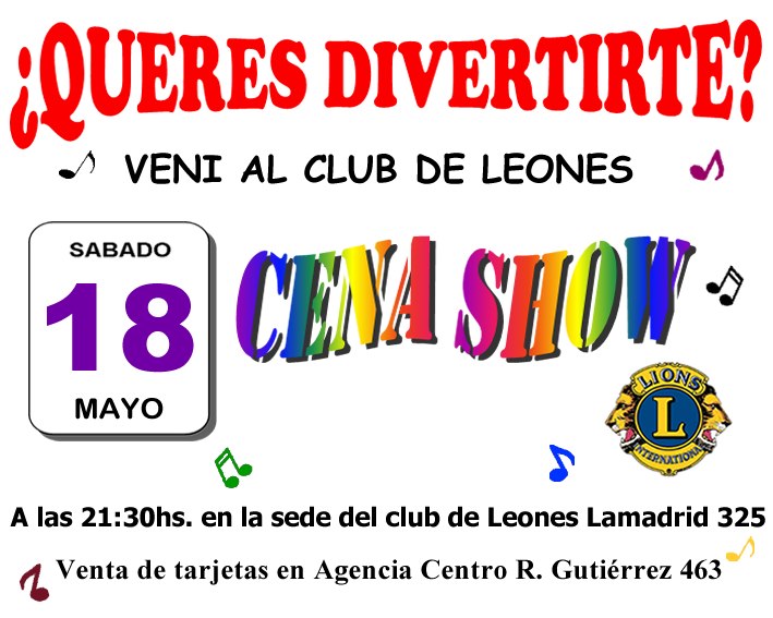 Leones solidarios con el Hospital Santa Francisca