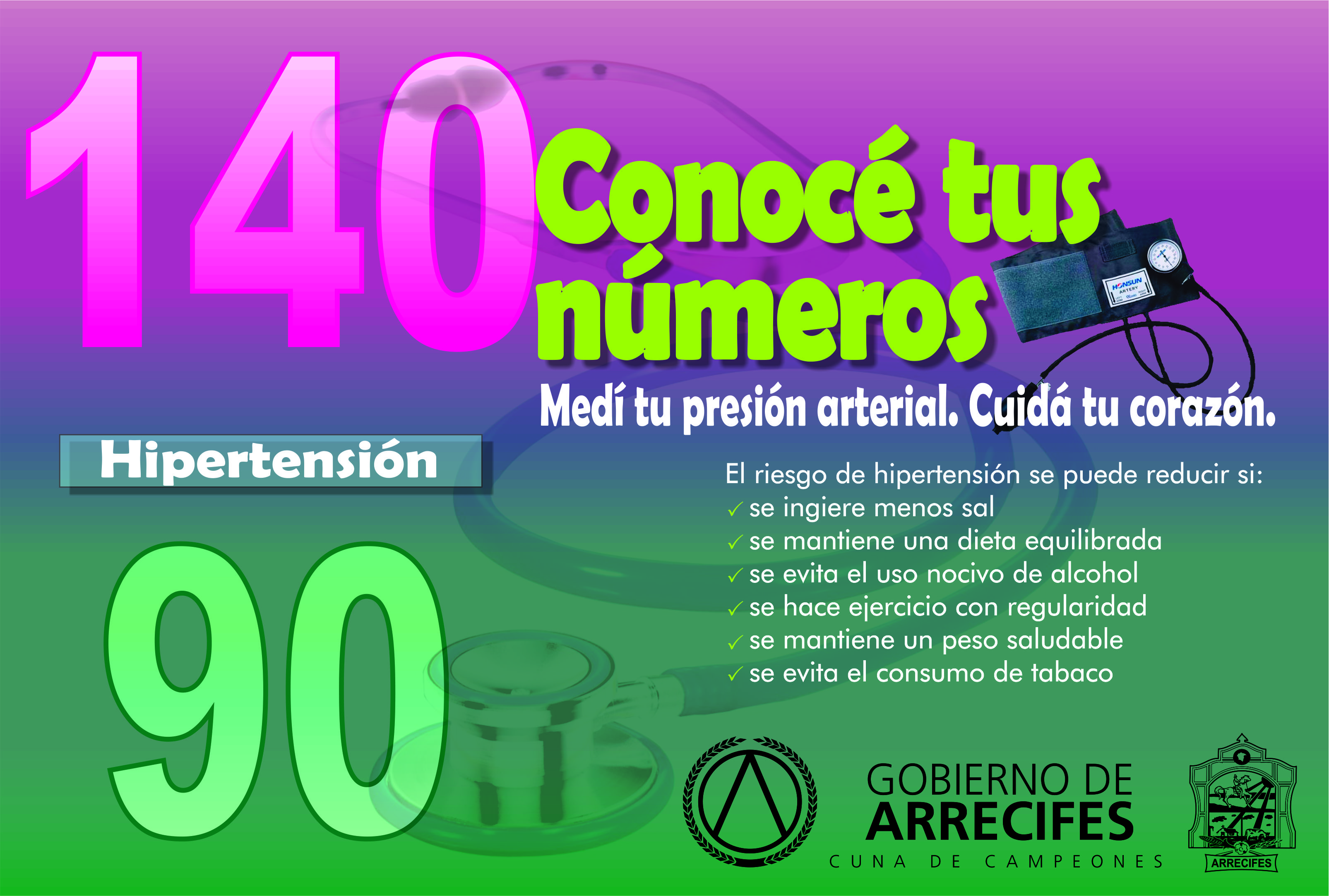 En el Día de la Hipertensión, controlate