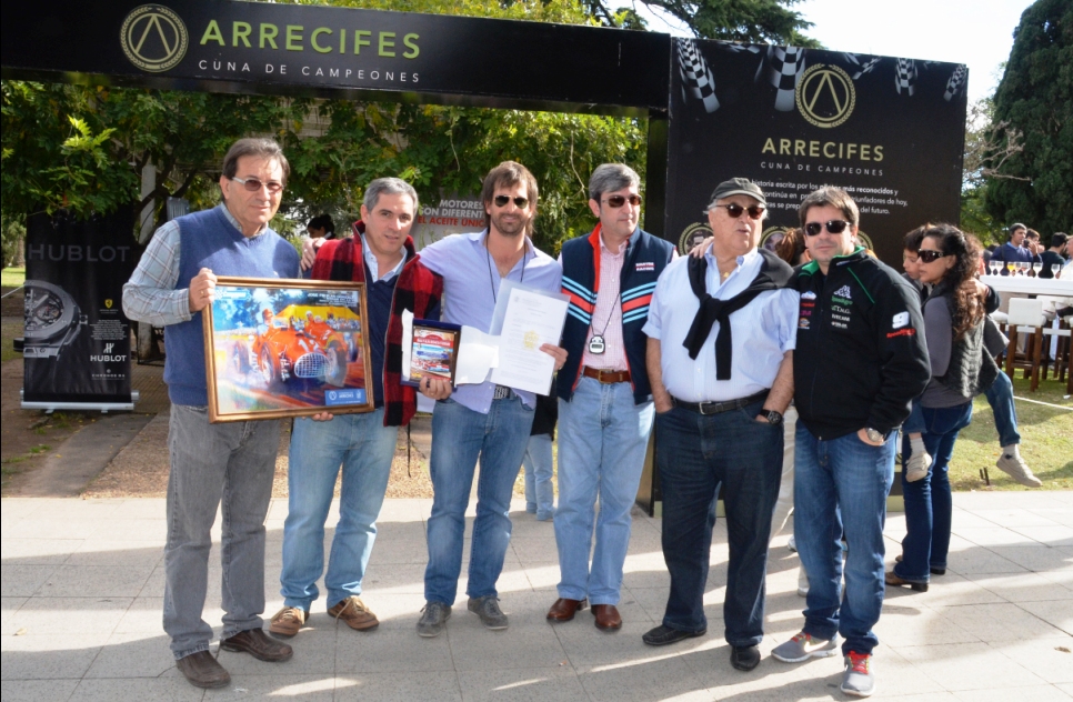 El Rally Alfa Romeo-Ferrari homenajeó a Frolián en Arrecifes