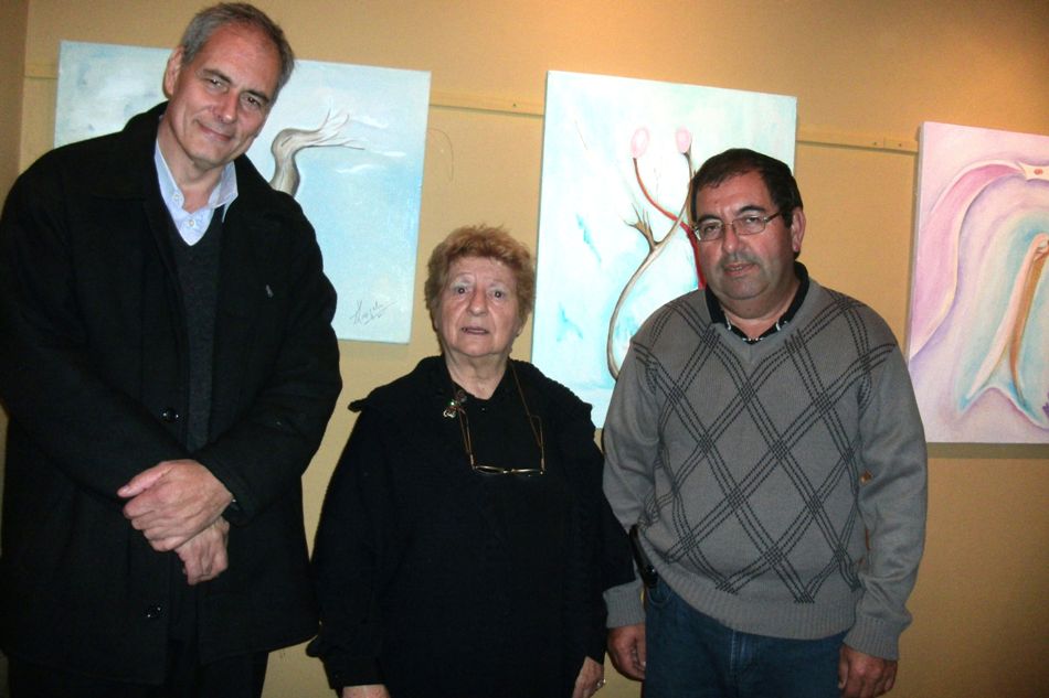 Se inauguró la muestra artística de Elva D’Angelo