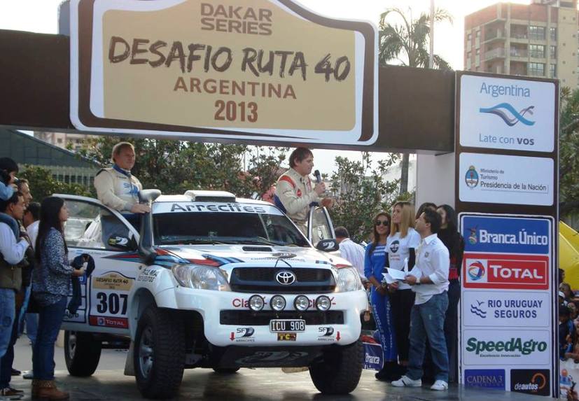 Los Di Palma arrancaron el Desafío Ruta 40
