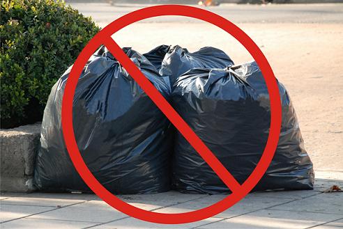 El viernes no hay recolección de residuos