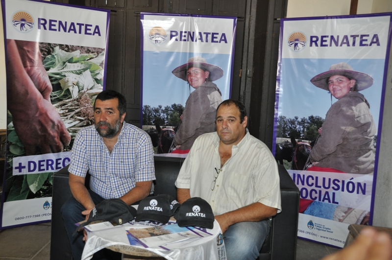 Fueron registrados más de 700 trabajadores rurales