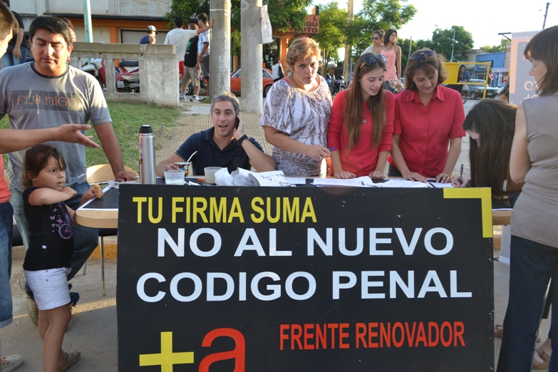 Sigue la campaña contra la reforma del Código Penal