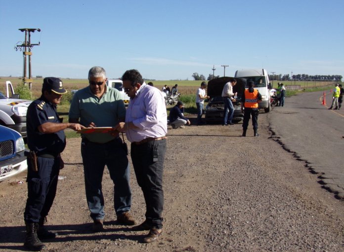 Operativos de control en los ingresos a la ciudad