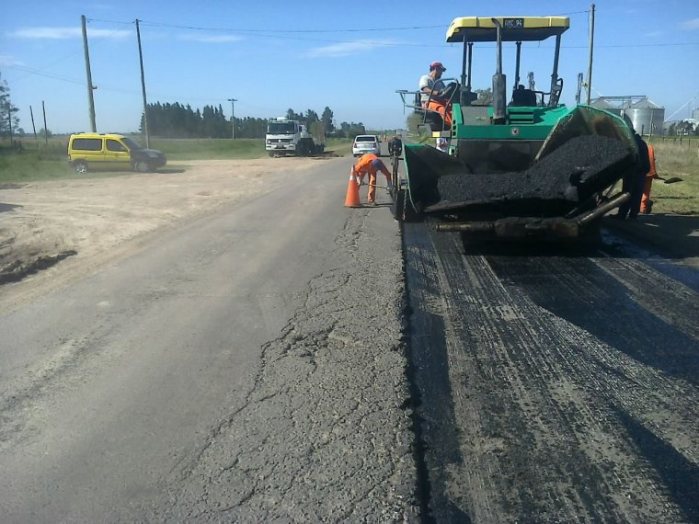 Empezaron las obras de rehabilitación de la ruta 51