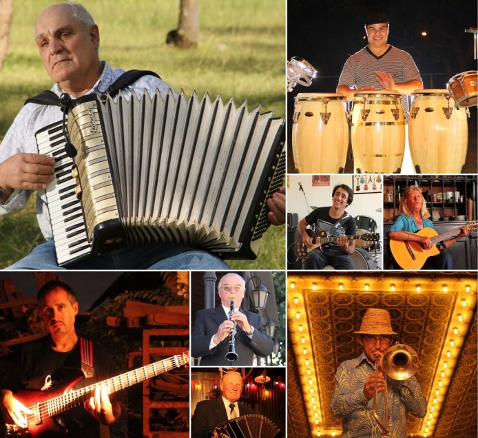 Wanceslao muestra a los músicos