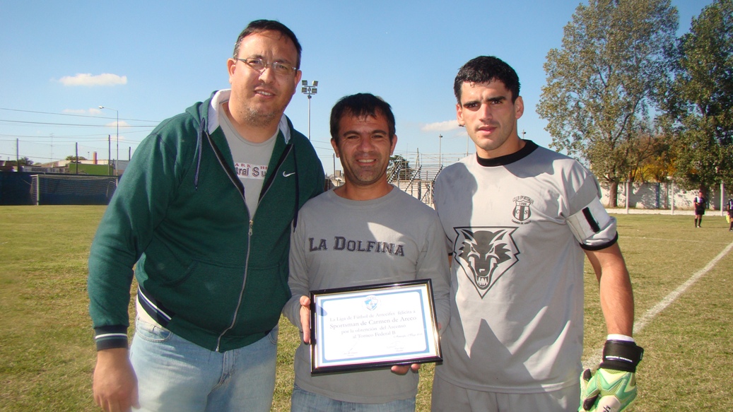 Distinción de la Liga a Sportsman