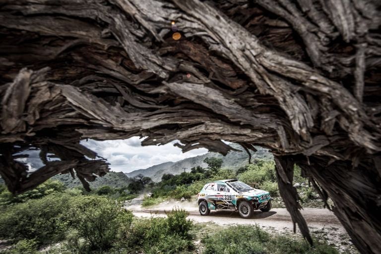 Di Palma y Canapino metieron a Arrecifes en la historia del Dakar