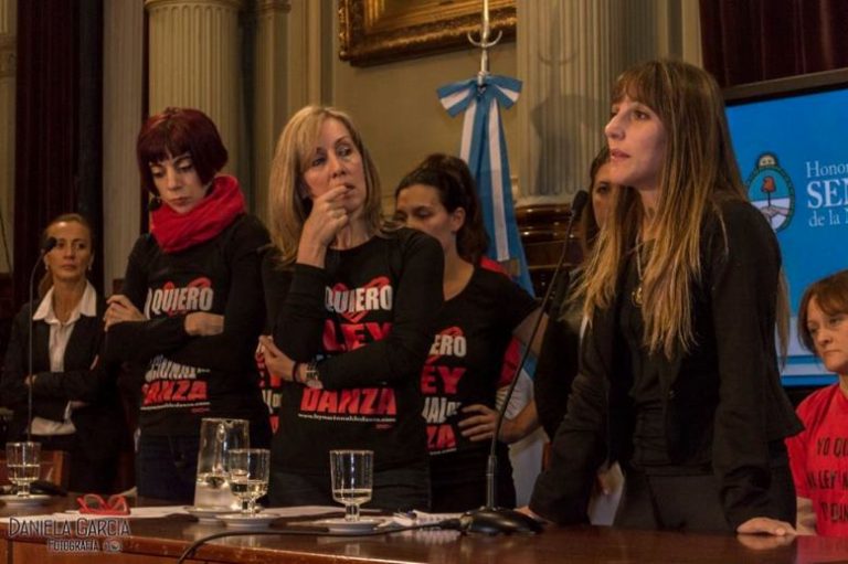 Karen Loughlin disertó en el Senado por la Ley Nacional de Danza
