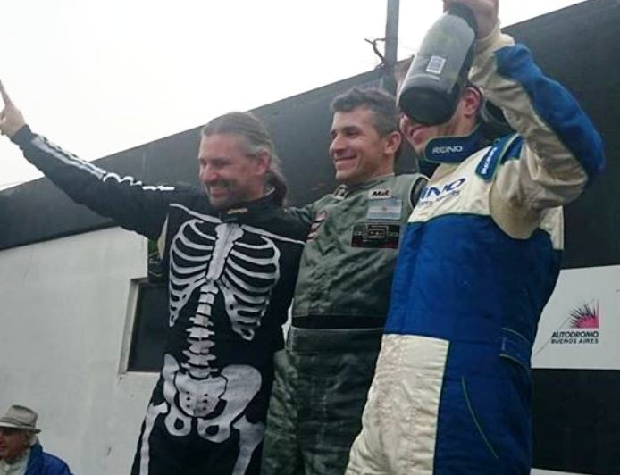 Podio de Marcos Di Palma en Buenos Aires