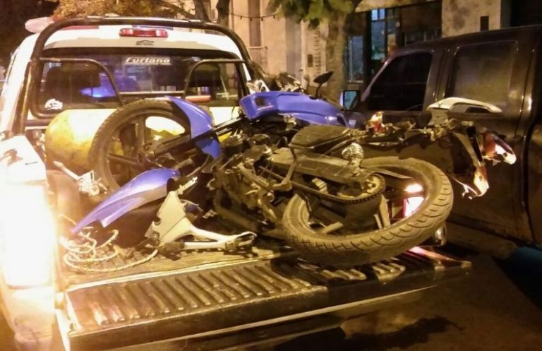 Un motociclista herido en otro accidente de tránsito