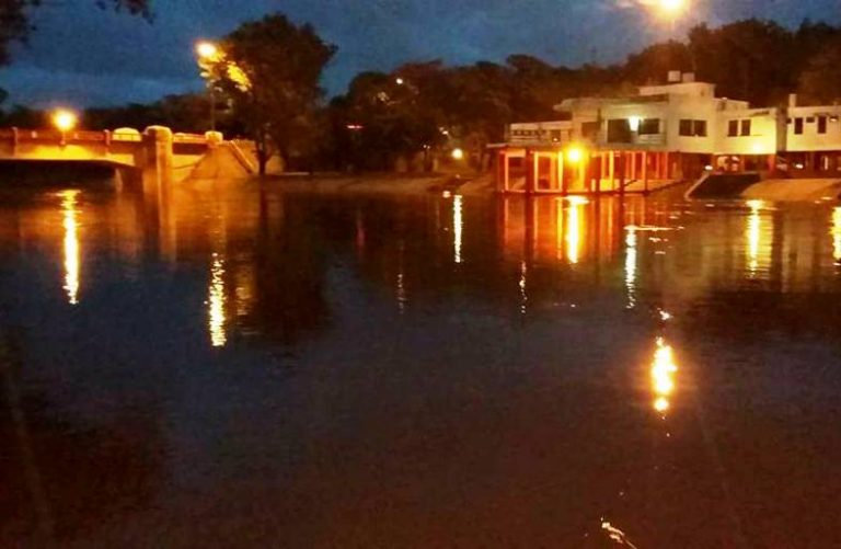 El río no desbordó y comenzó a bajar