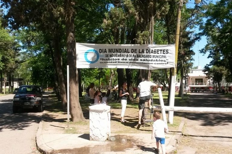 Caminata por la salud para prevenir la diabetes