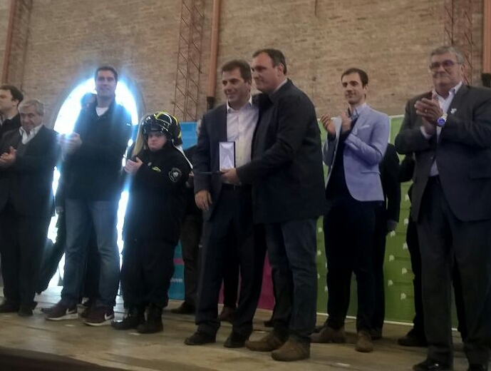 Olaeta recibió nuevos patrulleros para la Policía