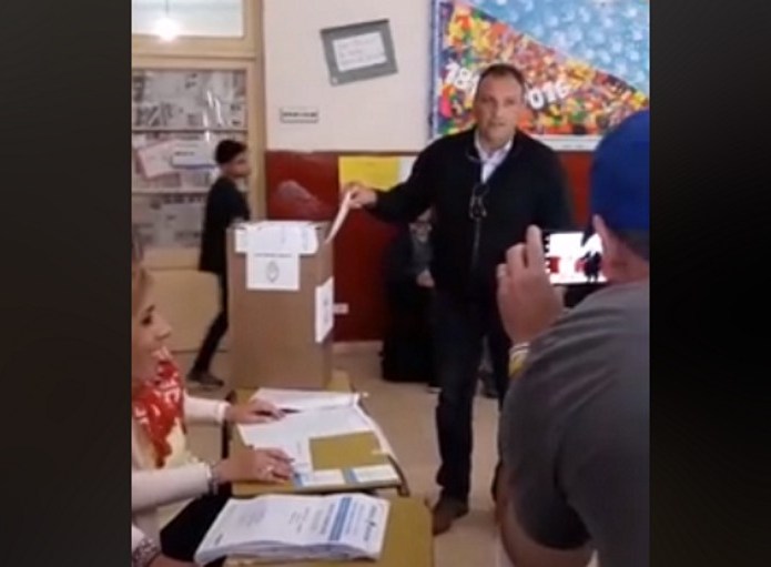 Olaeta: “Lo importante es que está votando mucha gente”