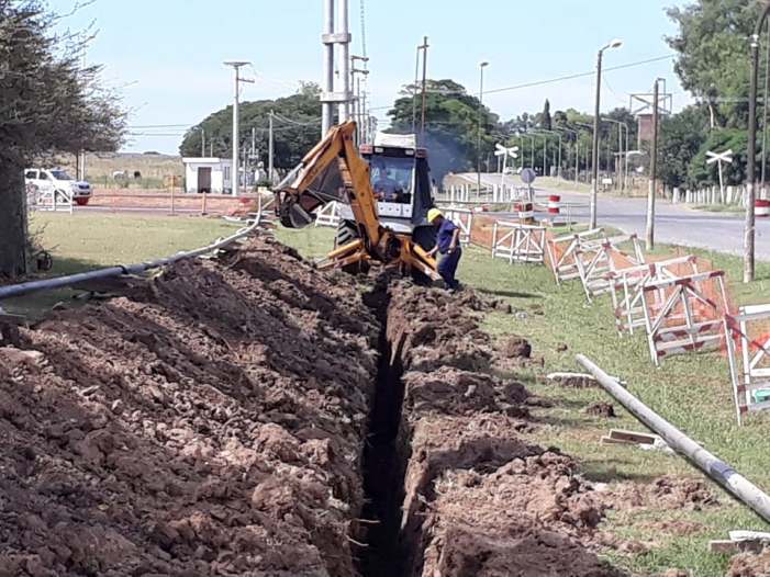 Instalan el gas natural en el Parque Industrial