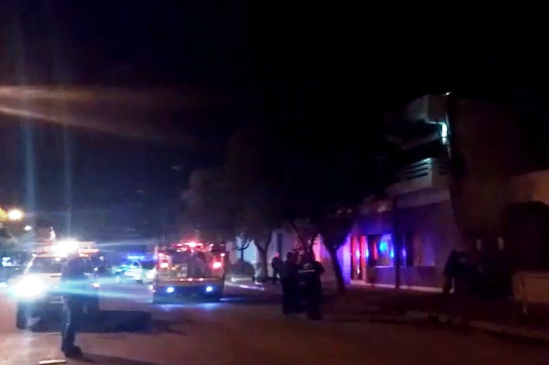 Incendio de cables en avenida Merlassino