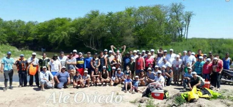 El raíd nautico Arrecifes-Baradero va calentando remos