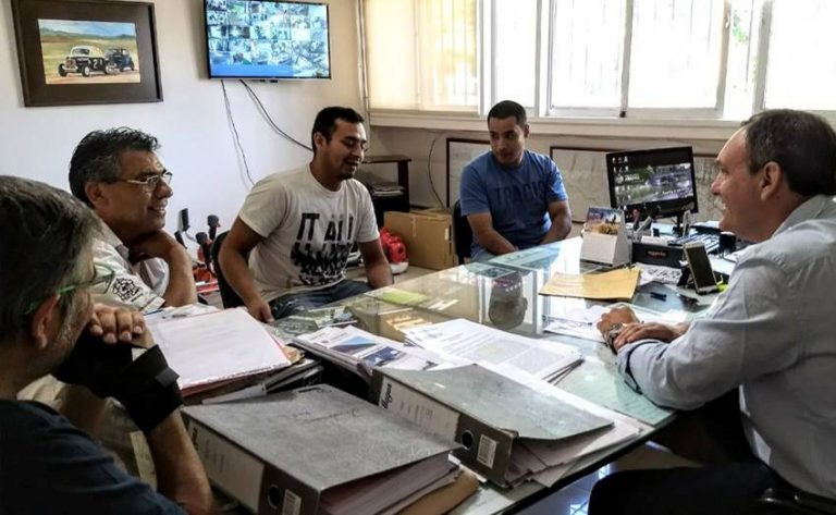 El Intendente recibió a los inspectores que salvaron la vida de un vecino