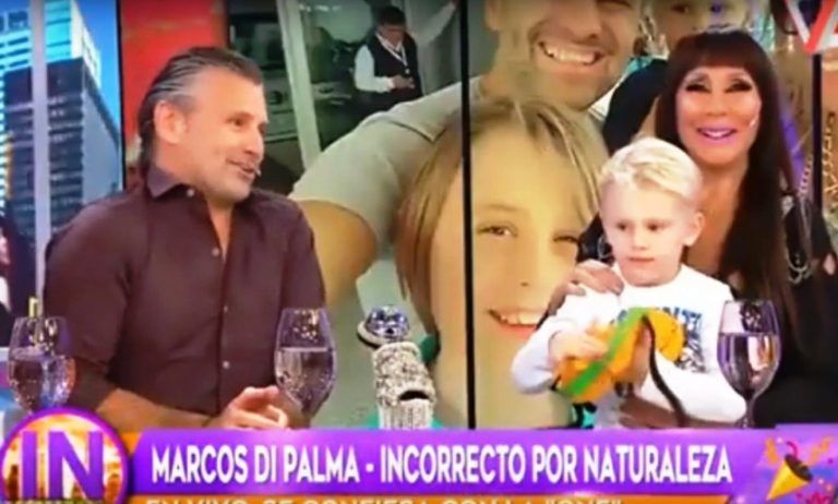 Marcos Di Palma, con Moria Casán, en contra del cupo femenino