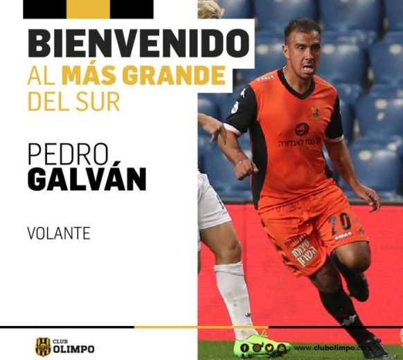 Muyi Galván ya se sumó a Olimpo