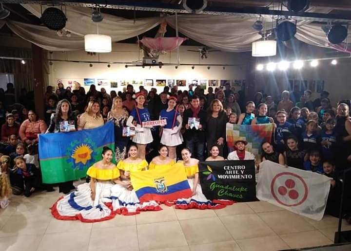 Argentina y Ecuador, unidos por la danza en Arrecifes