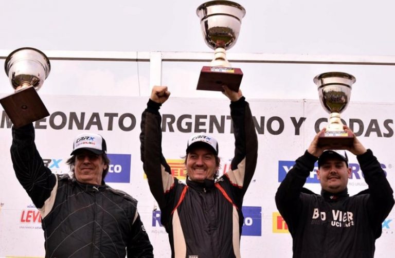 Bovier, tercero en el CarX en Posadas