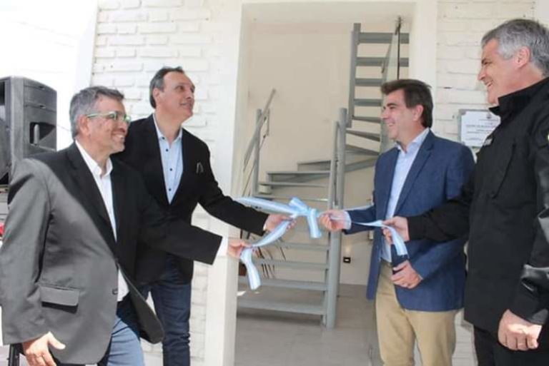 Olaeta y Ritondo inauguraron el Centro de Operaciones Arrecifes