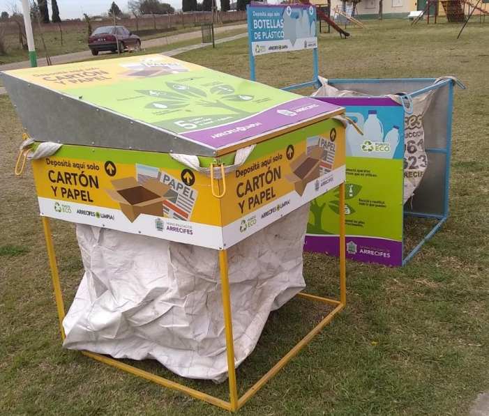 Nuevos contenedores para reciclado de residuos