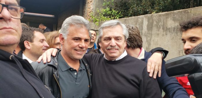 Nuevo encuentro de Di Palma con Alberto Fernández