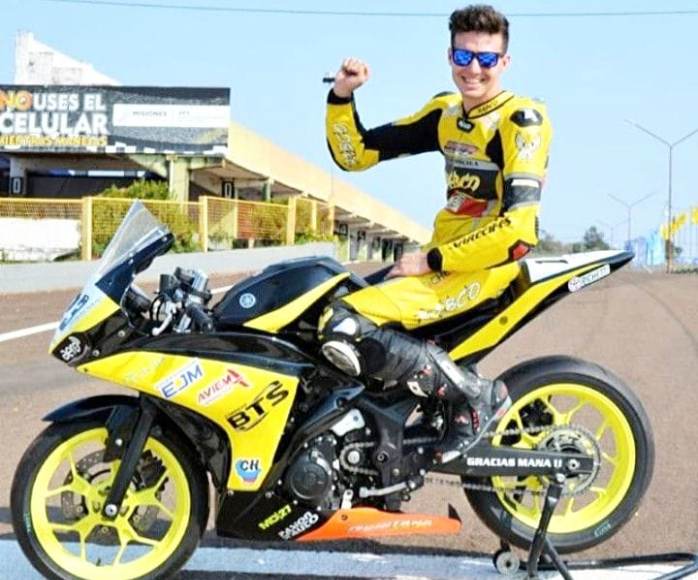 Maxi Rocha: título para Arrecifes también en motociclismo
