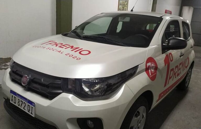 EL SÁBADO SE SORTEA EL AUTO DE BOMBEROS