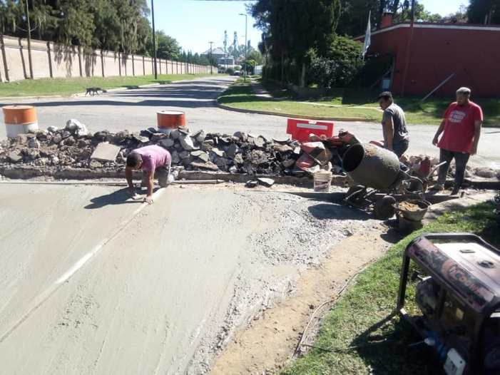 Arreglos de calles en Fonavi y La Cumbre