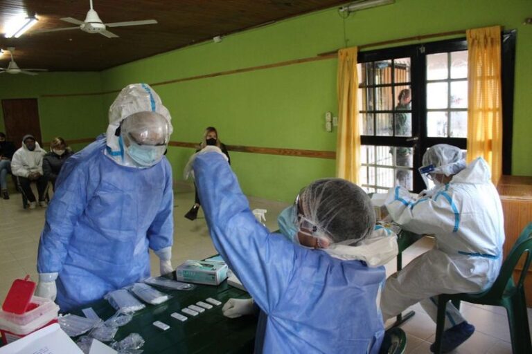 Testeos rápidos en Villa Sanguinetti