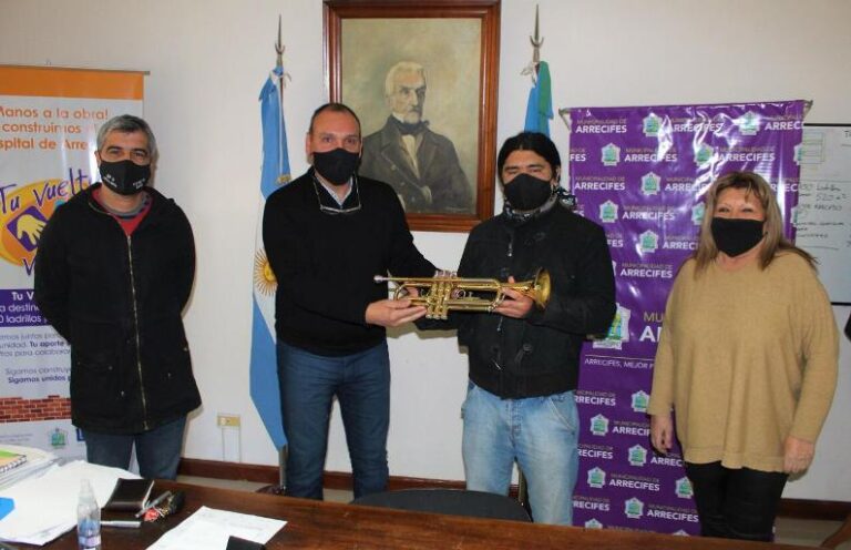 Nuevo instrumento musical para la banda municipal