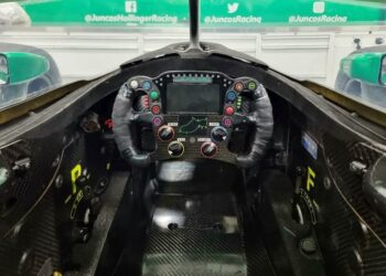 Agustín Canapino se hizo una butaca de IndyCar