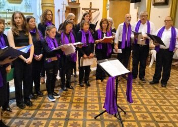 El coro “Ángel Concilio” de Arrecifes se presentó en Sarmiento