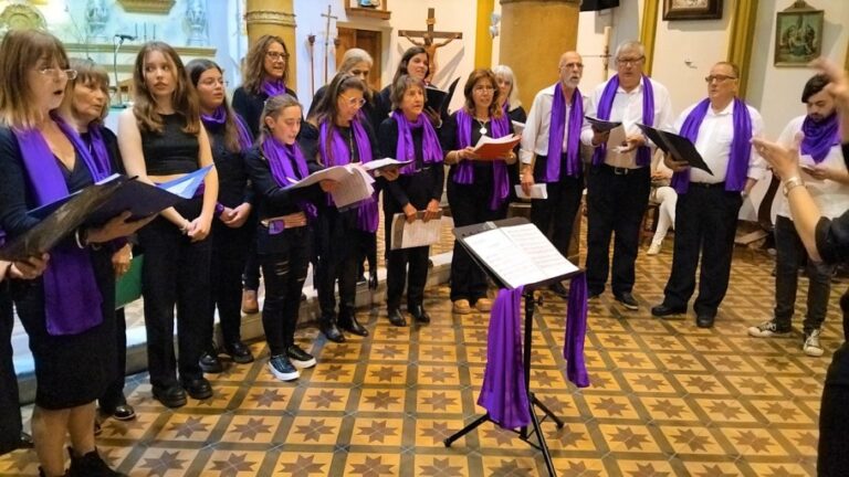 El coro “Ángel Concilio” de Arrecifes se presentó en Sarmiento