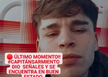 El joven que buscaban en Sarmiento, se fue de mochilero